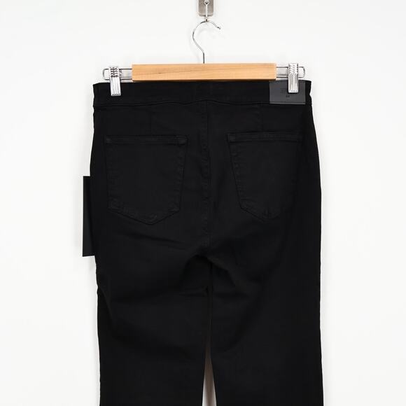 Edwin Lark Pull On Straight Leg Denim Pant Black Size 28 NWT - Picture 6 of 7